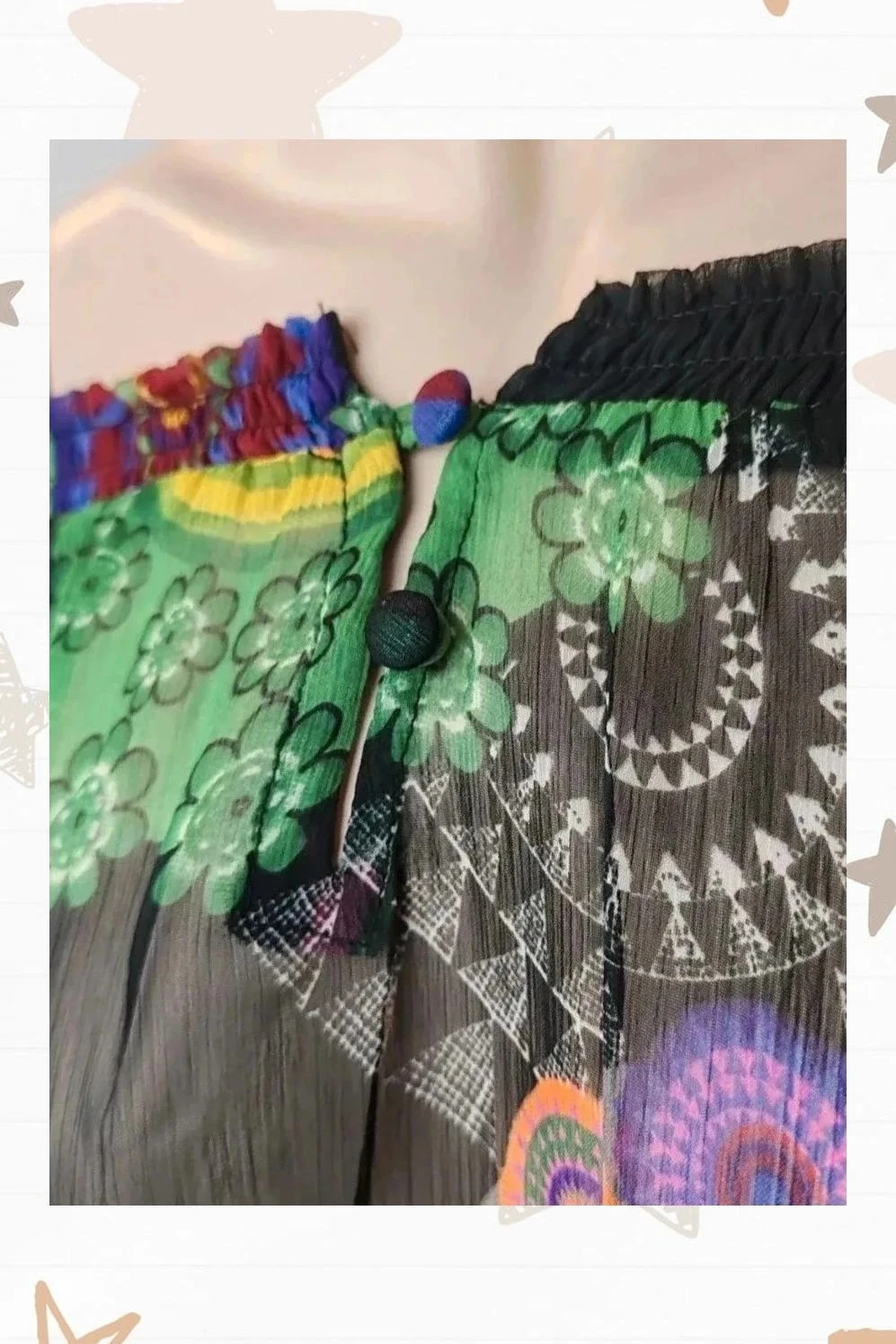Semi-transparent Desigual blouse – photo 3